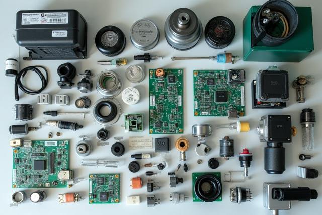 Vielfalt von Elektronik-Ersatzteilen